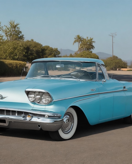 Foto coche del año 1960