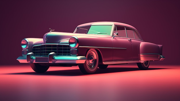 Foto coche antiguo en un videojuego cuya presencia aumenta el realismo y la inmersión.