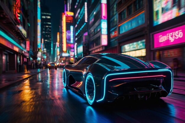 El coche futurista