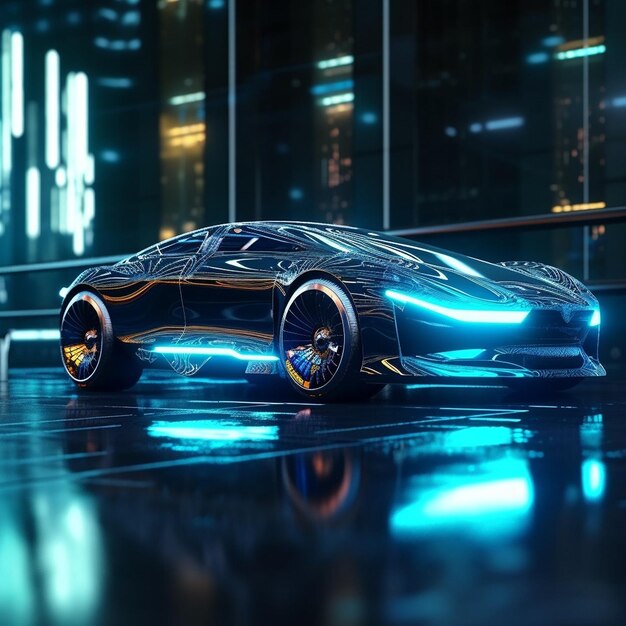 coche futurista