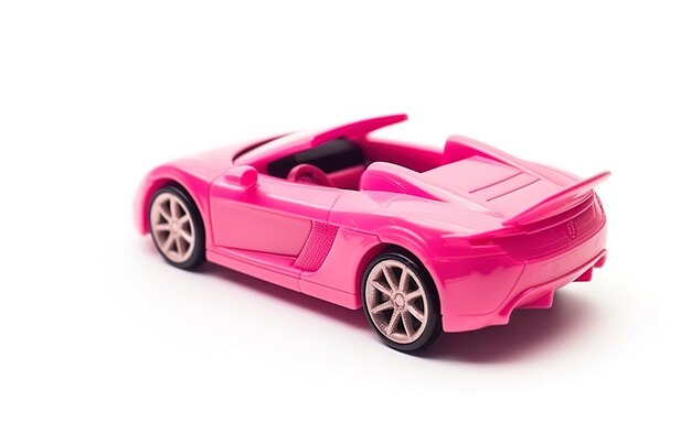 Un coche de juguete Barbie Glam IA IA generativa