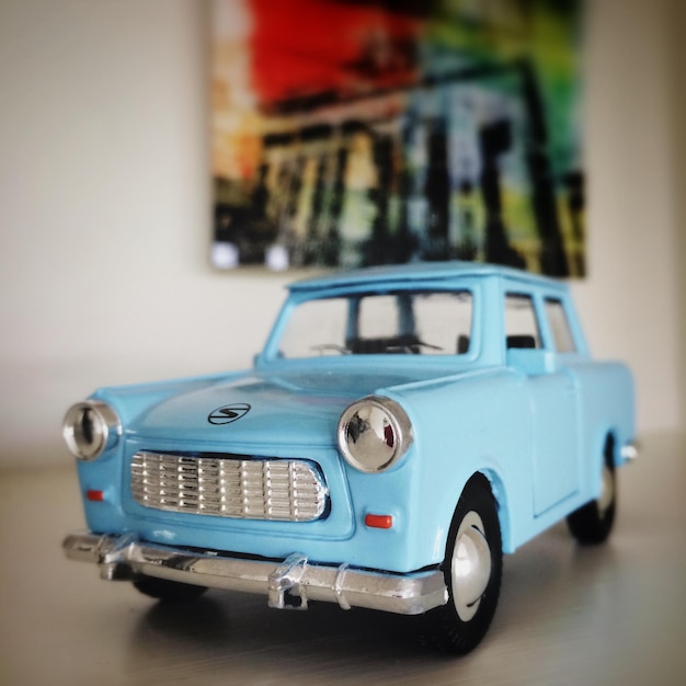 Foto coche de juguete de época