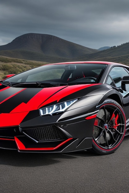 El coche Lamborghini