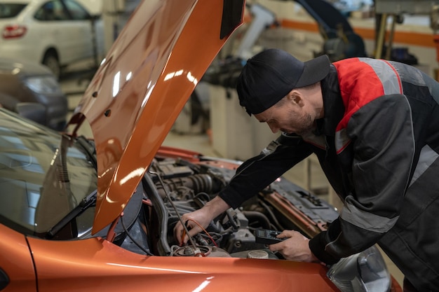 Coche de reparación mecánica