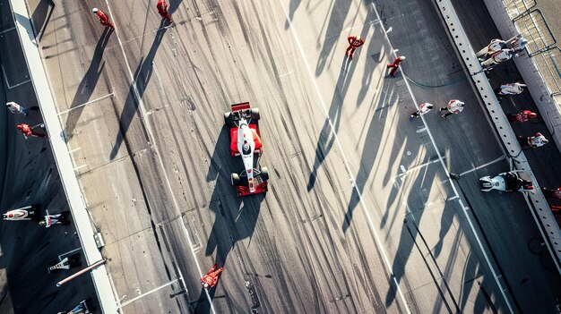 Foto un coche rojo con la palabra rescate en el lado