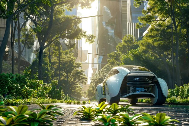 coches ecológicos del futuro IA generativa