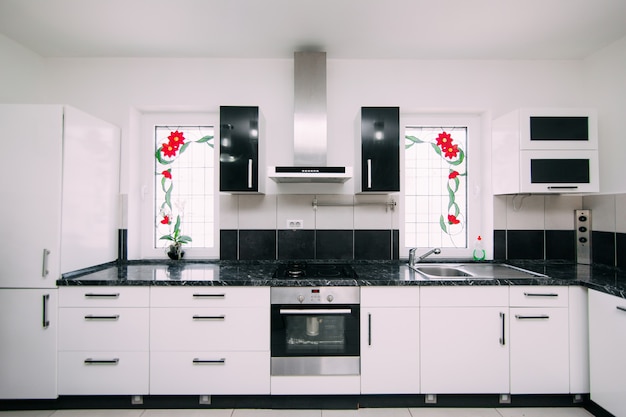 La cocina en el apartamento el diseño de la sala de cocina wo