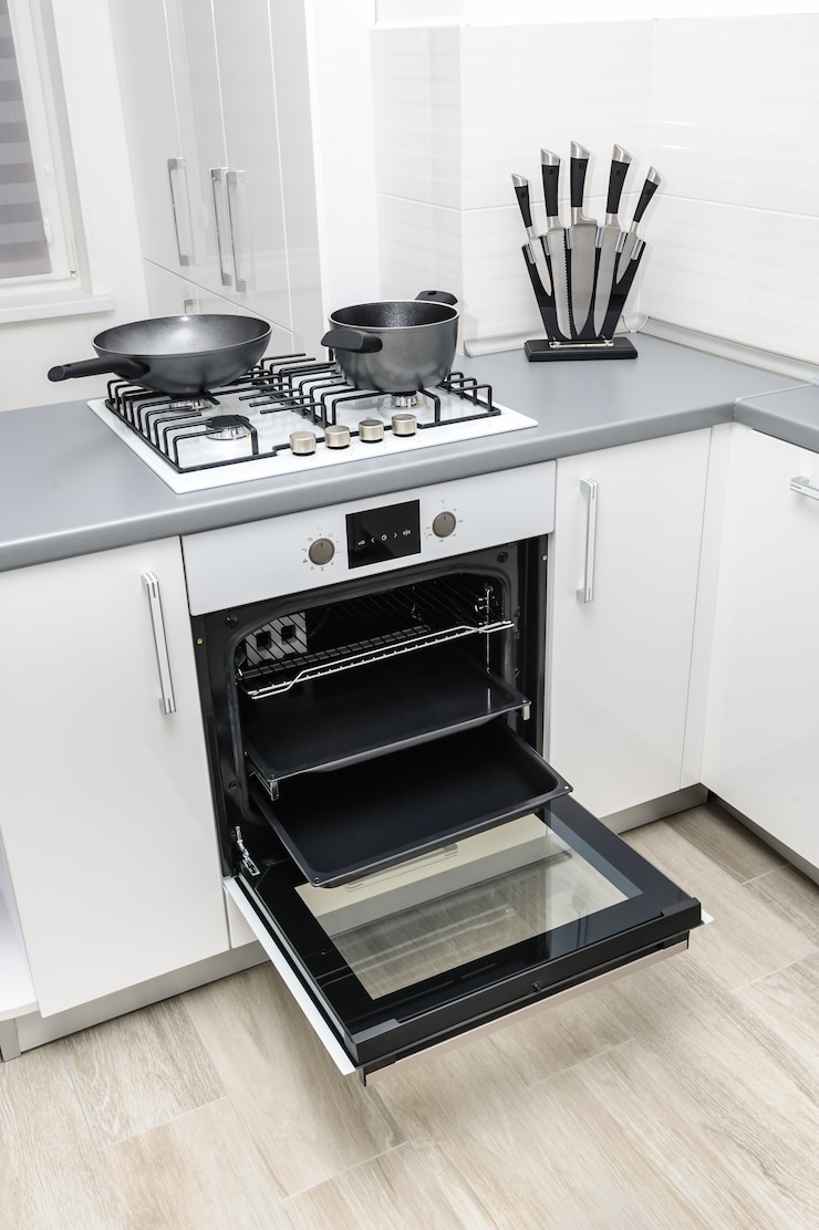 Foto cocina blanca moderna