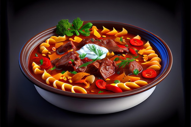 Cocina europea Goulash comida