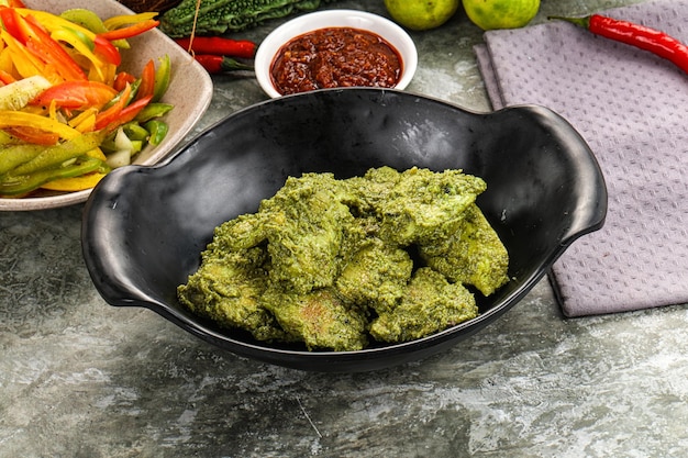 cocina india pollo de menta tikka