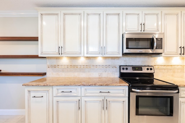 Foto cocina moderna arquitectónica desarrollo de diseño mostrador de cocina suelo de madera