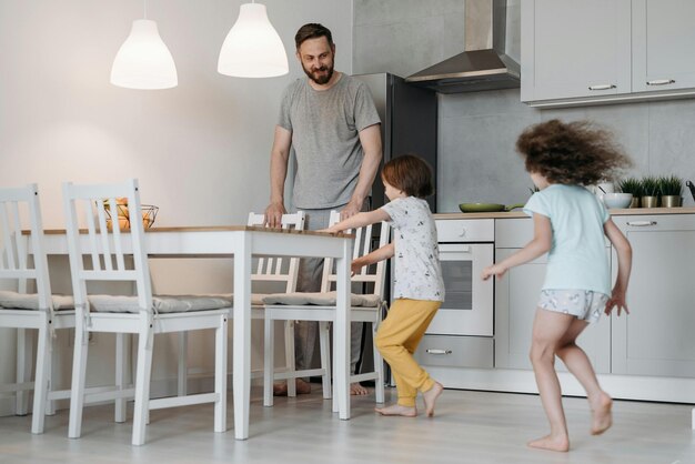 Foto cocina moderna vida doméstica