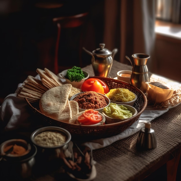 Foto cocina tradicional etíope