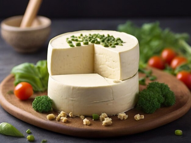 cocina vegana queso de tofu orgánico
