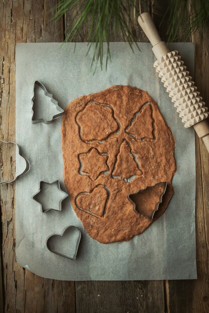 cocinar galletas navideñas, galleta de jengibre