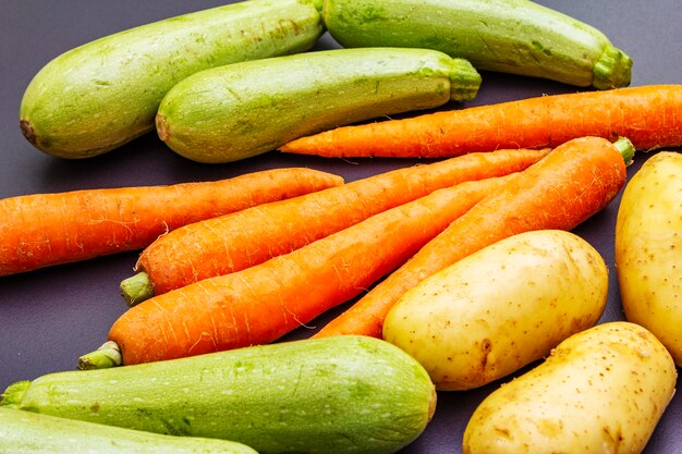 Cocinar verduras frescas