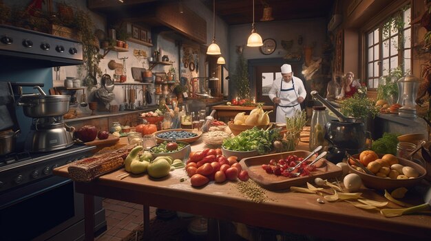 Cocineros IA generativa