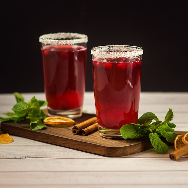 Cocktail de cranberry