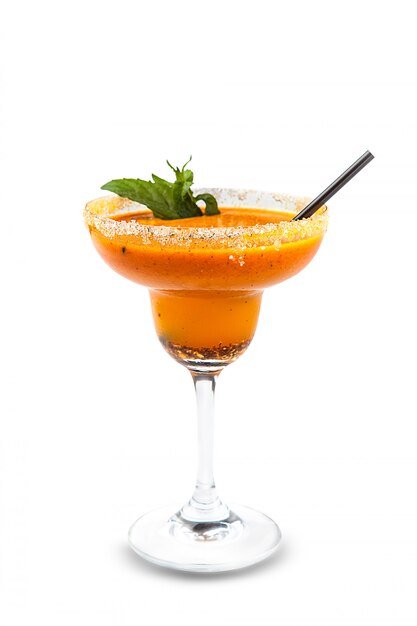 Cocktail de laranja fresco