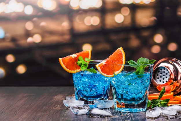 Cocktail lagoa azul