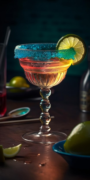 Cocktail Margarita Generative KI