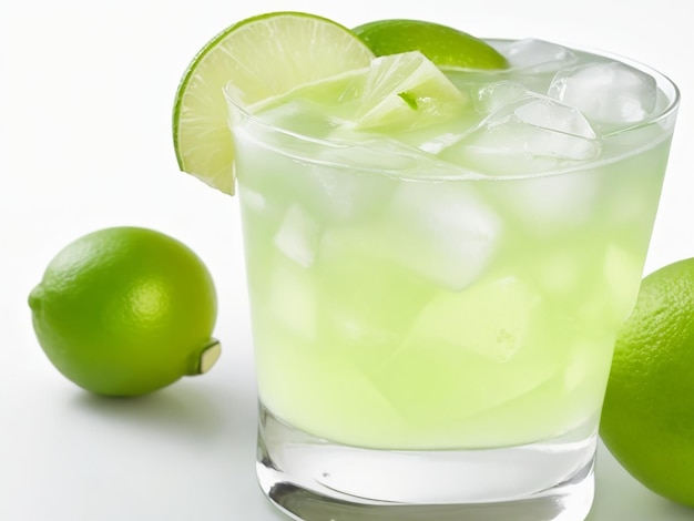 Cocktail mit Limette