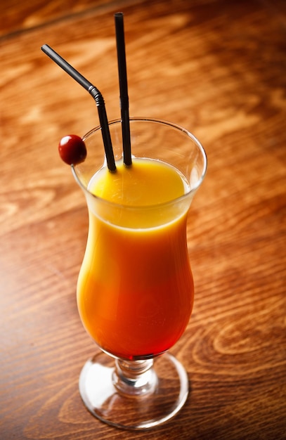 Cocktail mit Orangensaft