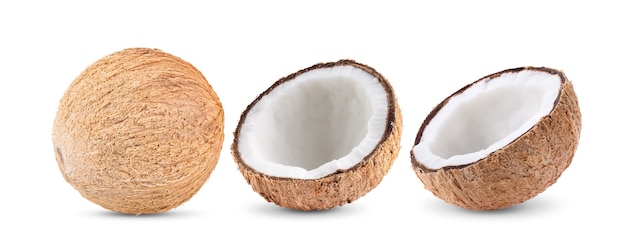 Coco isolado em branco