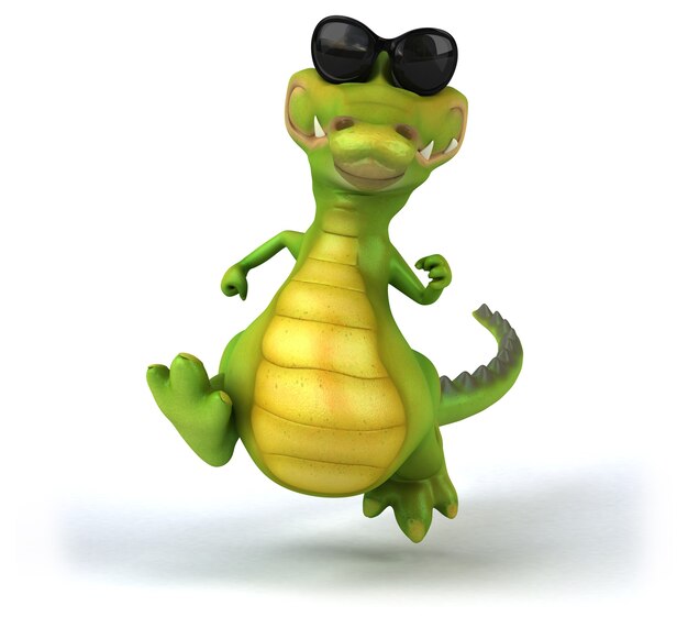 Cocodrilo divertido