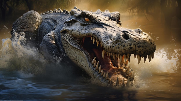 El cocodrilo vivo más grande del mundo el de agua salada