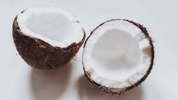 Coconut Close-up View Coconut Macro