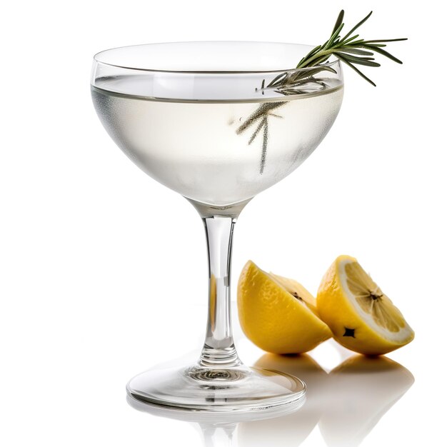 Foto cóctel alcohólico de vesper martini cóctel refrescante de vesper martiní