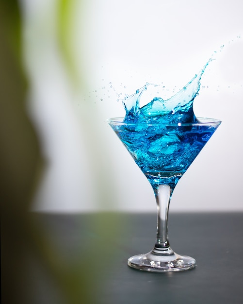 coctel azul