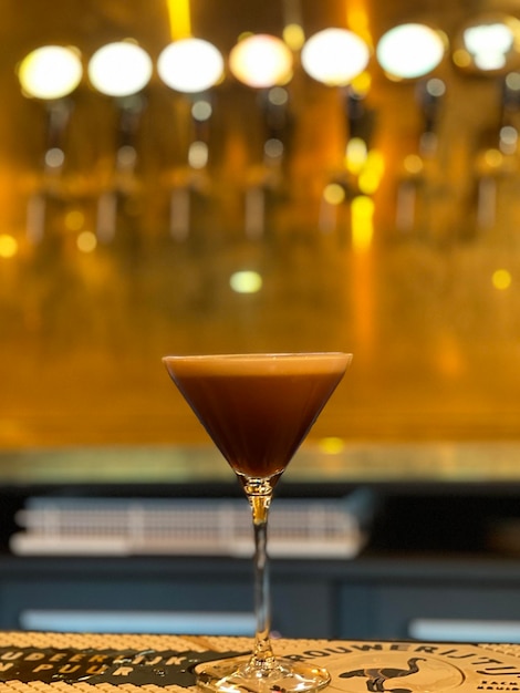 Cóctel espresso martini