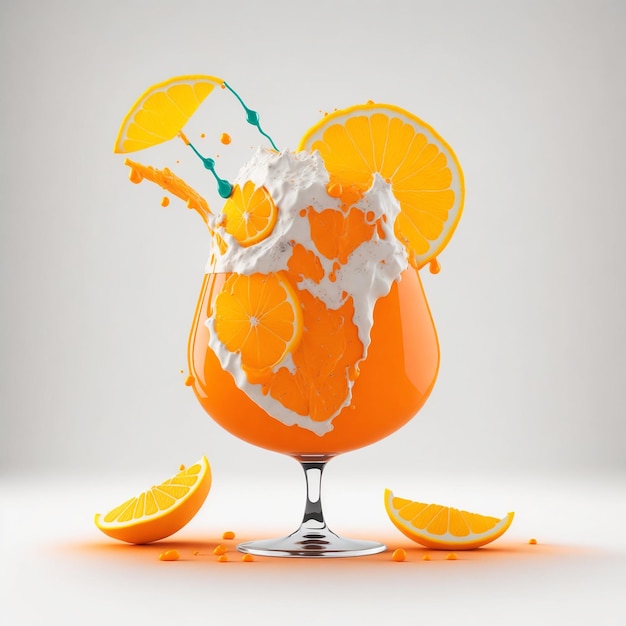 Foto coctel naranja