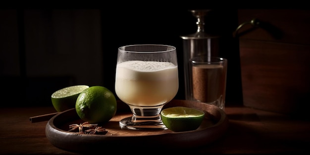 Cóctel de pisco sour