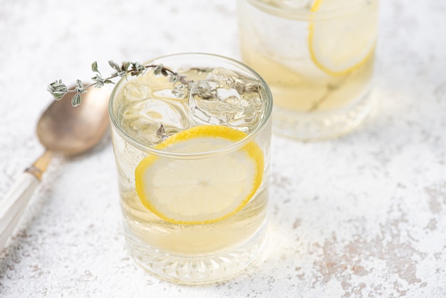 Cóctel de refresco de limón