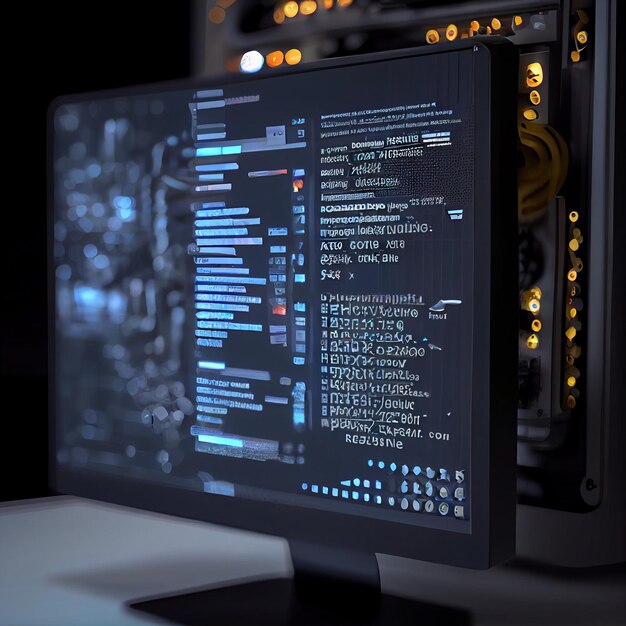 Codificação de programa de computador na tela generativa ai