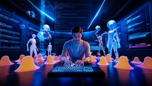 codificación de sistemas AI para el desarrollo de la ingeniería robótica