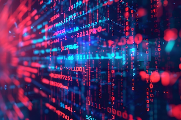 Código binario resumen antecedentes de la tecnología futurista