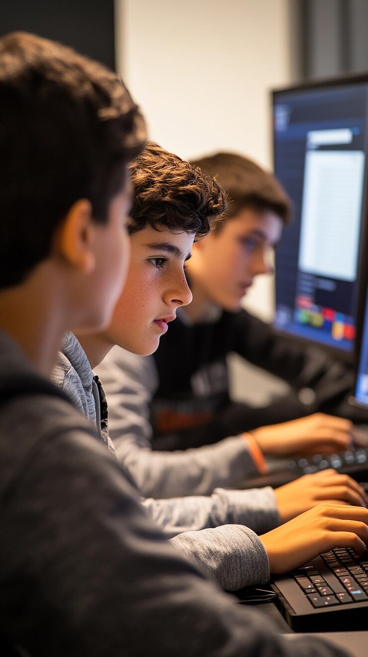 Foto "código e innovación para proyectos colaborativos de estudiantes"