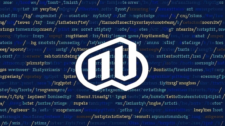 Foto código de programación antecedentes tecnológicos abstractos del desarrollador de software y el guión de computadora