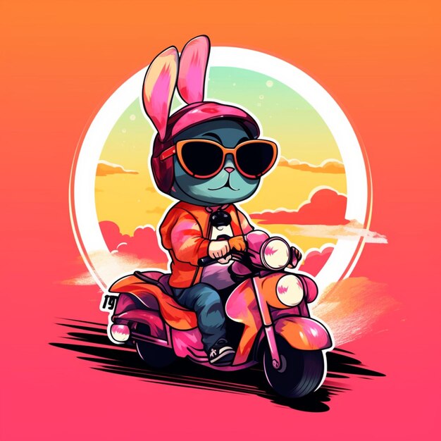 Vetores de Personagem De Desenho Animado Design Ilustração Motoqueiro  Pilotando Uma Moto Na Garagem e mais imagens de Adulto - iStock