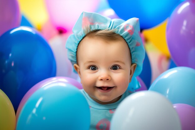 Foto coelho criança feliz