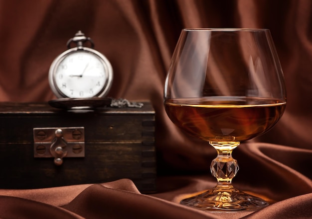 Foto cognac oder schnaps