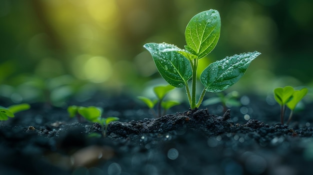 Colaboración de organizaciones para apoyar el desarrollo sostenible y el concepto de tecnología ambiental Inversión directa en el medio ambiente Social y gobernanza Cooperación de organizaciones para