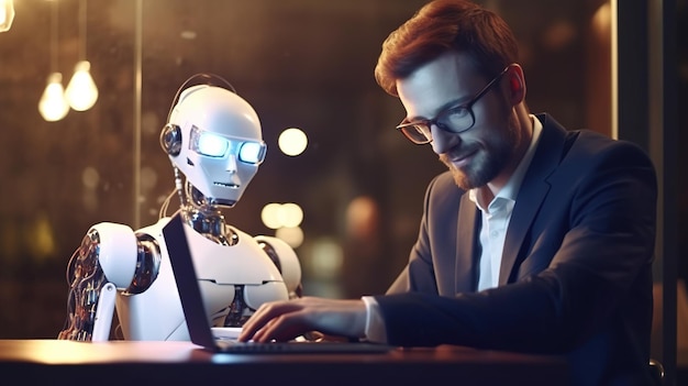 Colaboración de robots y humanos