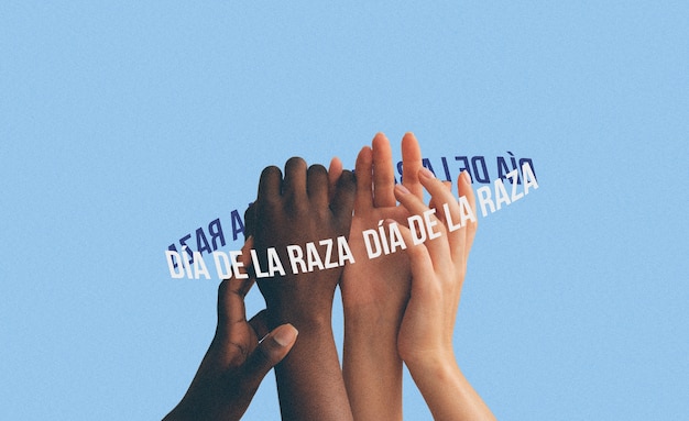 Colagem que celebra a diversidade