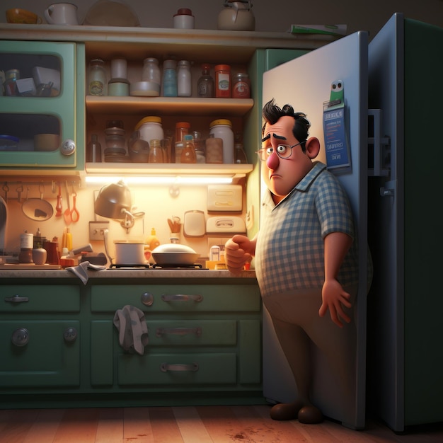 Cold Consequences Eine Reise im Pixar-Stil, die die Gefahren der Aufbewahrung heißer Lebensmittel im Kühlschrank veranschaulicht