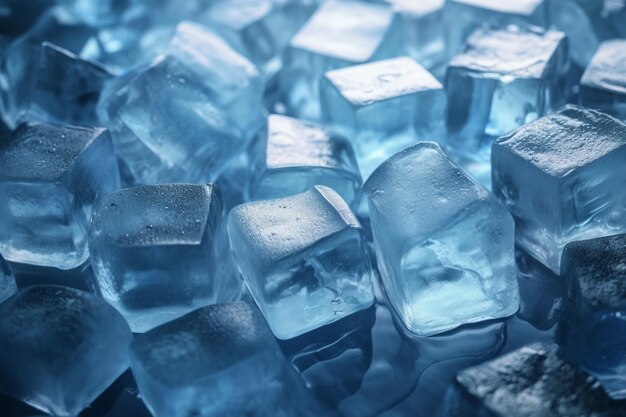 Cold Ice Cubes Ai generativo